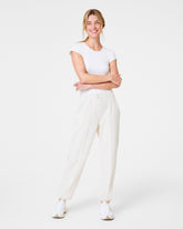 SPANX AirEssentials® Brushed Jogger | Heather Cream